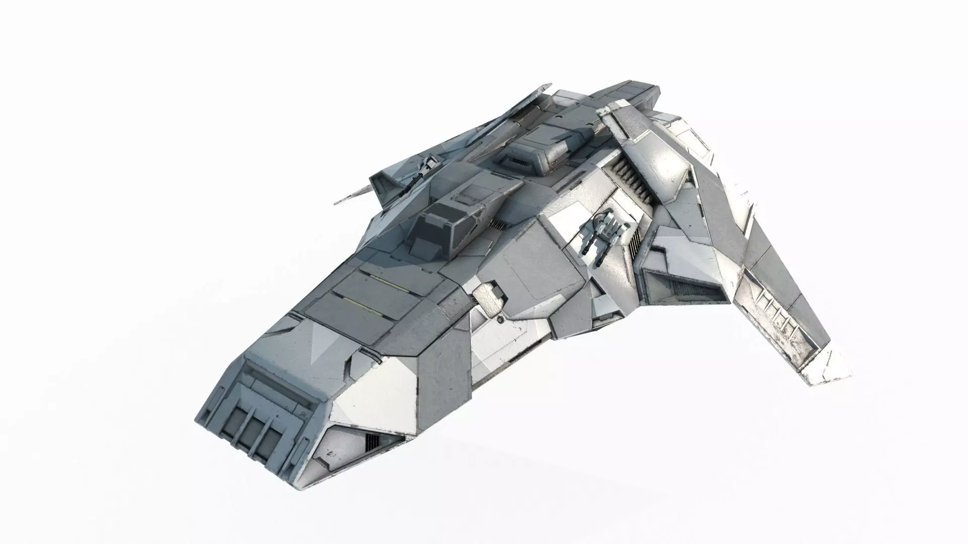 Future sci-fi fighter jets bombers 3D model_0