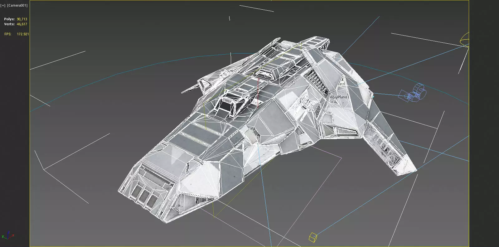 Future sci-fi fighter jets bombers 3D model_9