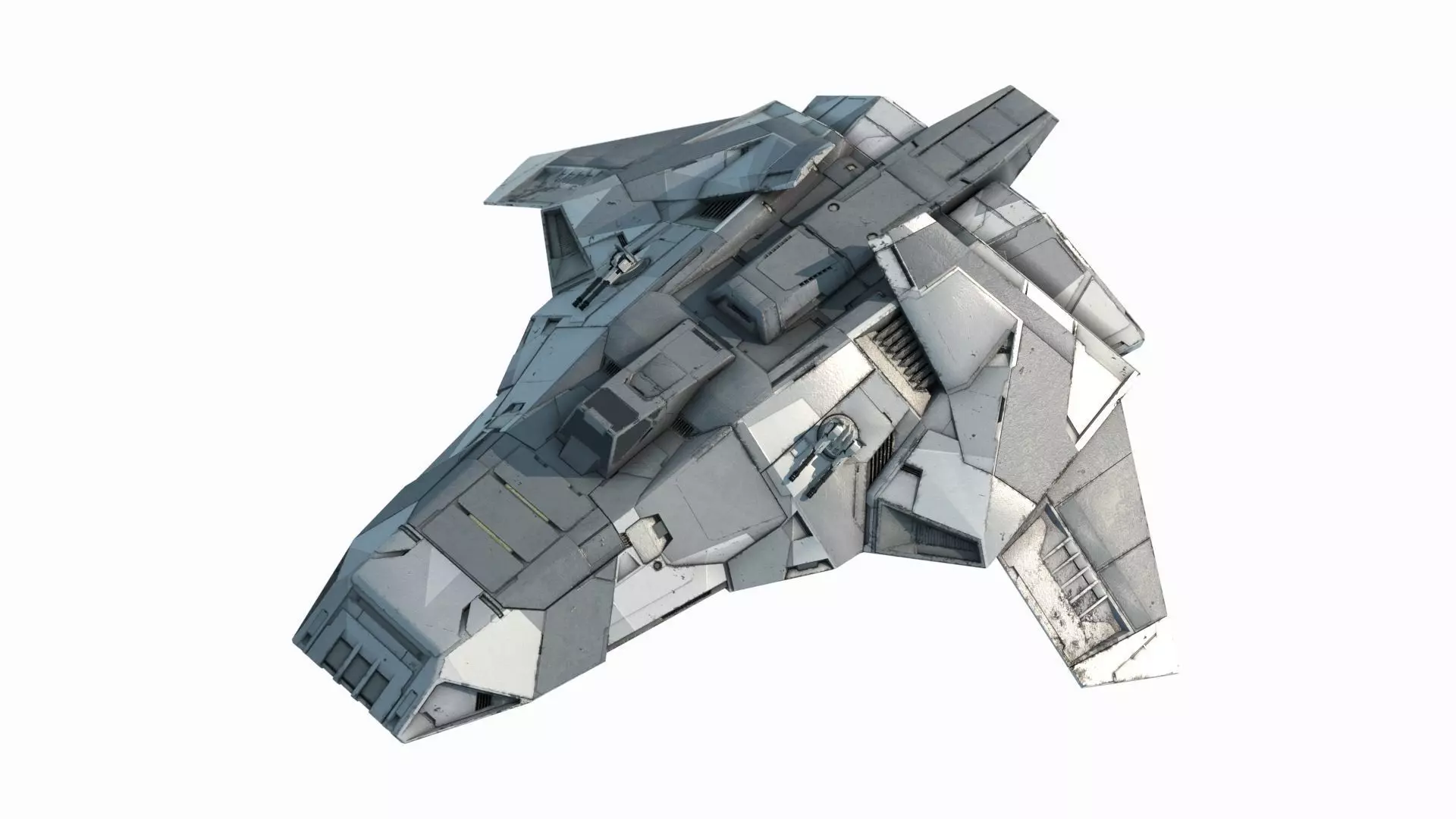 Future sci-fi fighter jets bombers 3D model_2