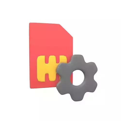 Sim Card Setting Icon v1 001