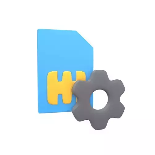 Sim Card Setting Icon v1 002