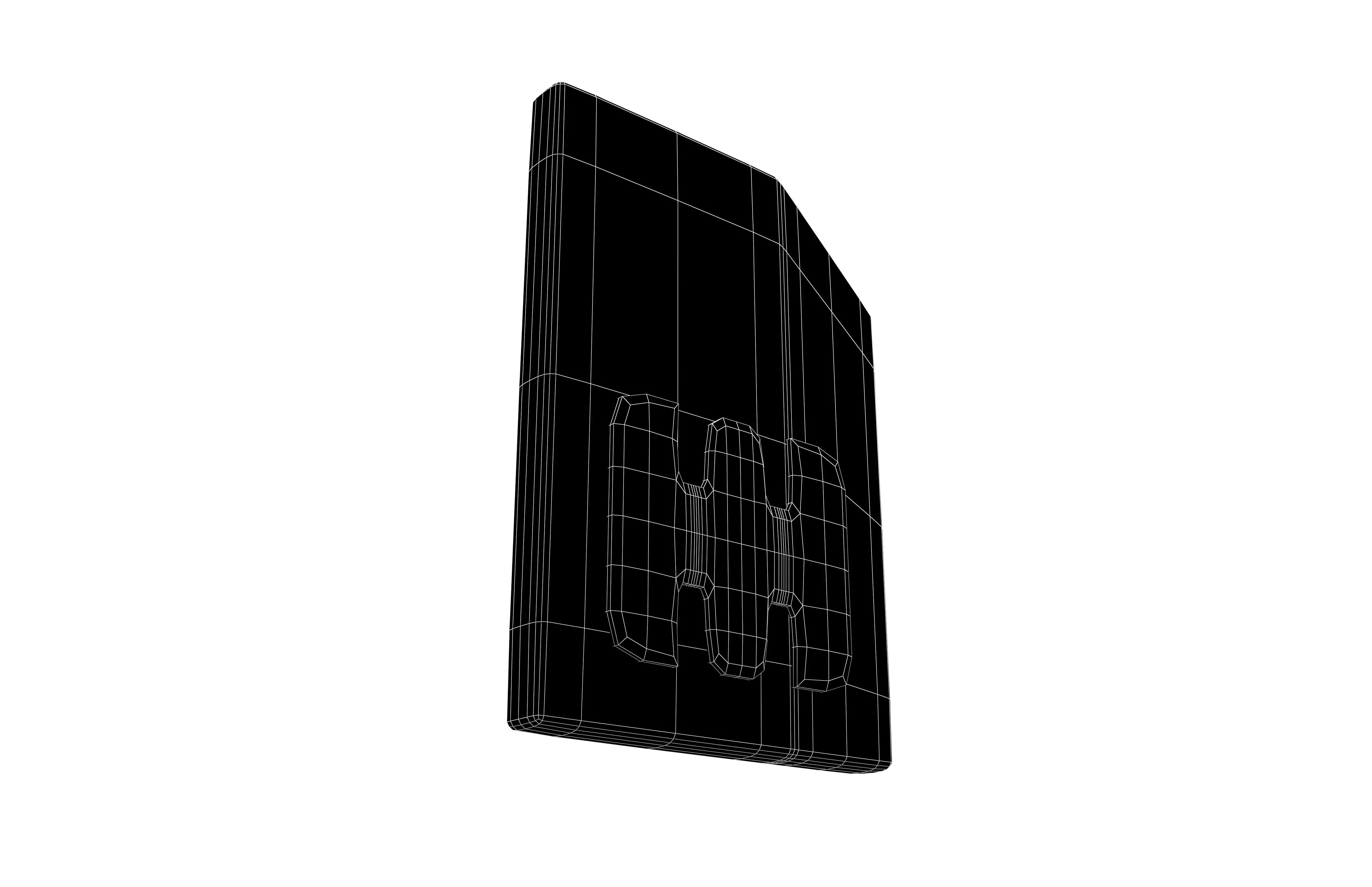 Sim Card Setting Icon v1 003 Low-poly 3D model_7