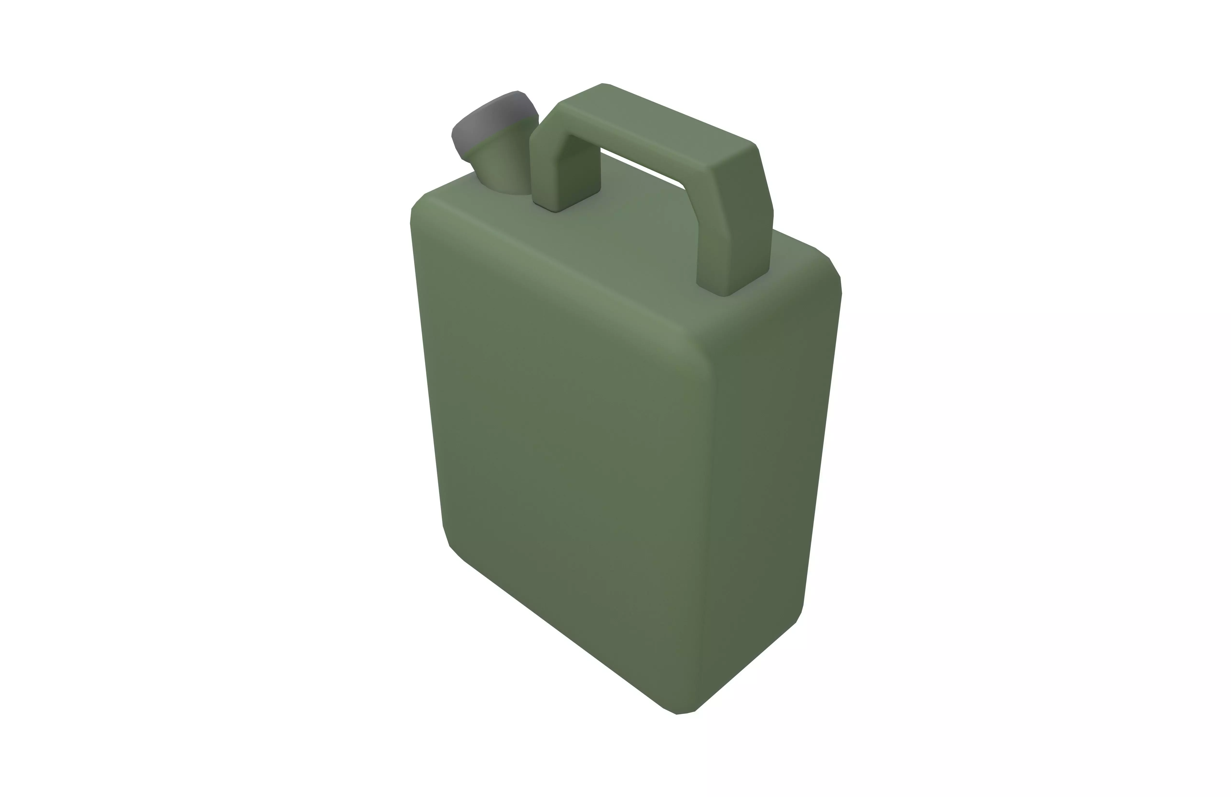 Spare Fuel Tank v1 002 Low-poly 3D model_2