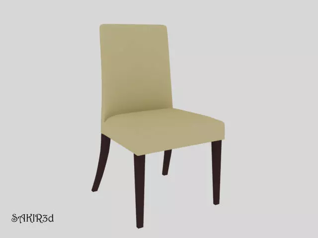 Dining Chair 3D model_0