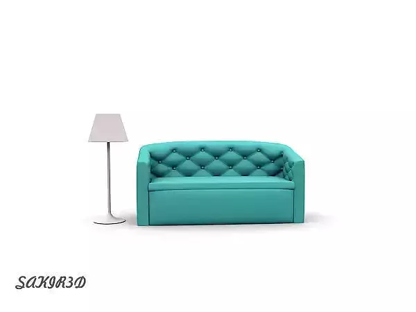 Sofa with Lamp