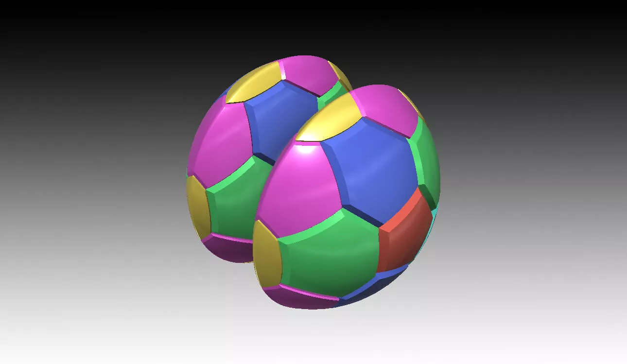 Turtle shell yo-yo Free 3D print model