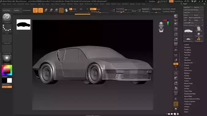 RENAULT ALPINE A310 RALLY CAR