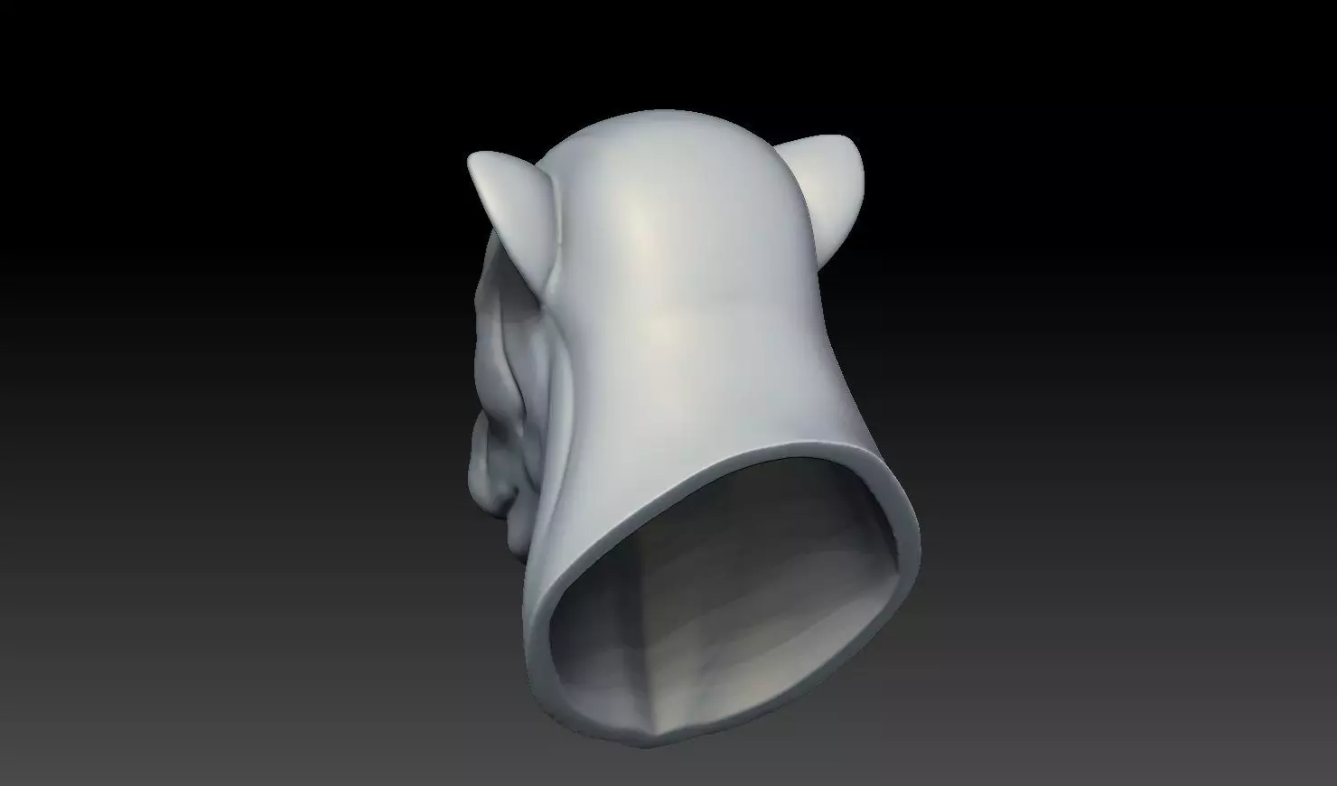 Realistic Lion Face 3D Print Model 3D print model_4