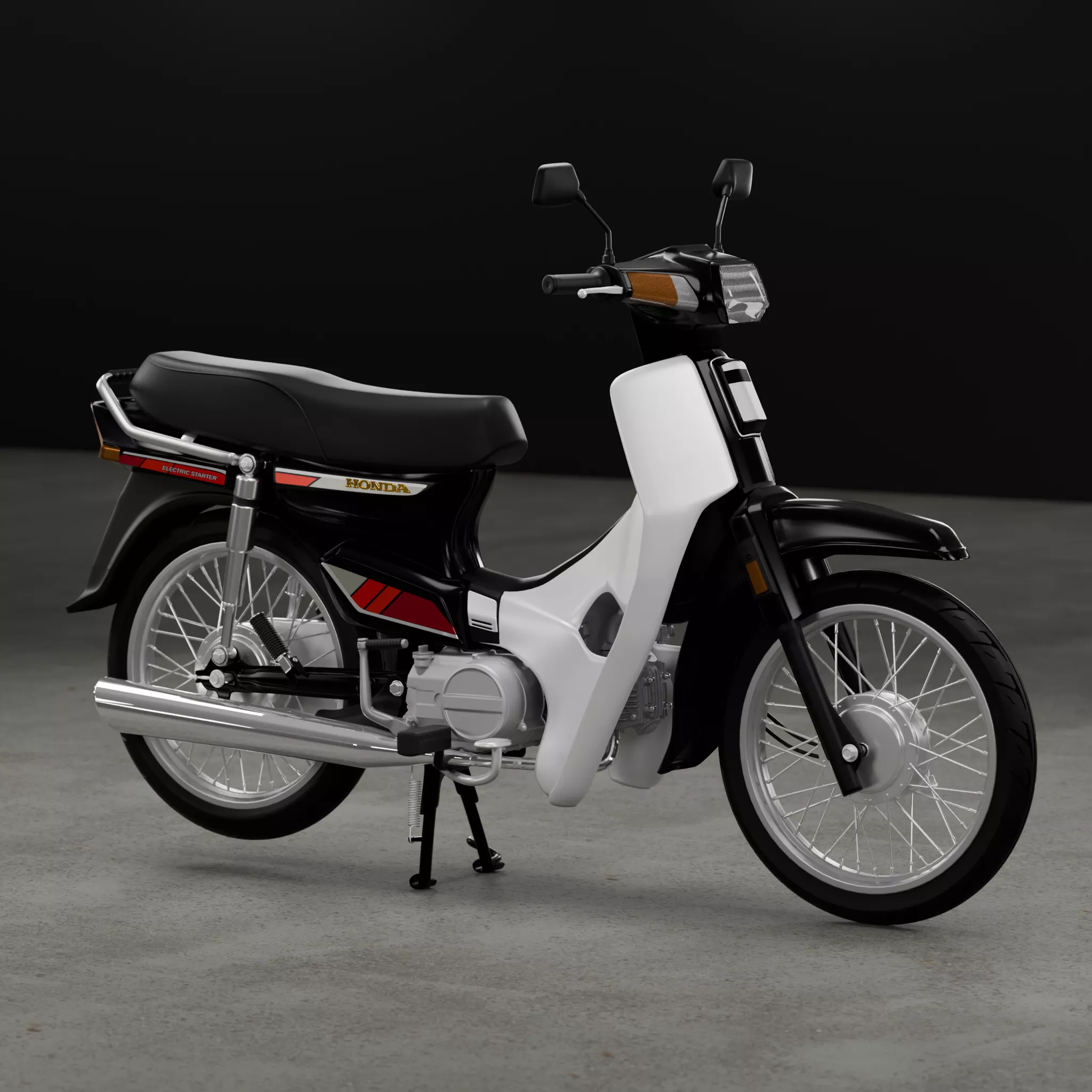1988 - Honda Astrea Prima or Honda Dream EX5 3D model