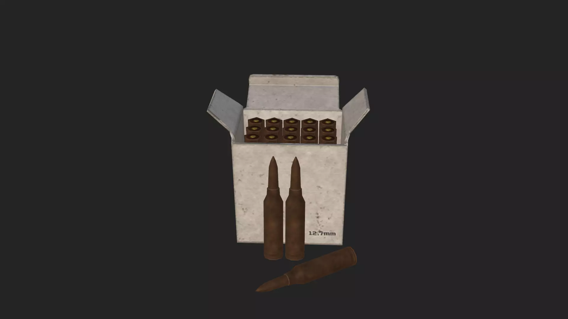 Bullet Model 003 Low-poly 3D model_1