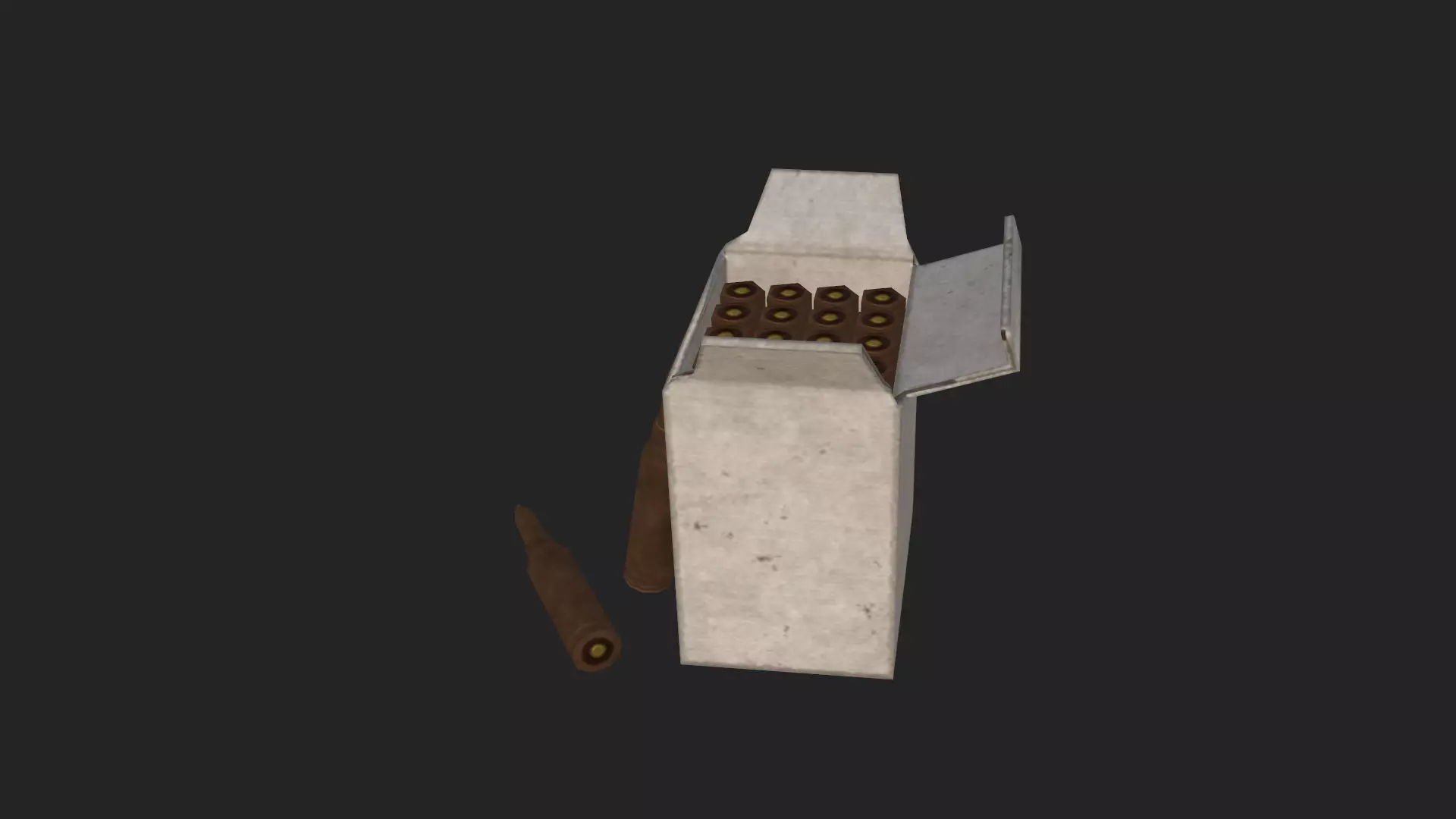 Bullet Model 003 Low-poly 3D model_4
