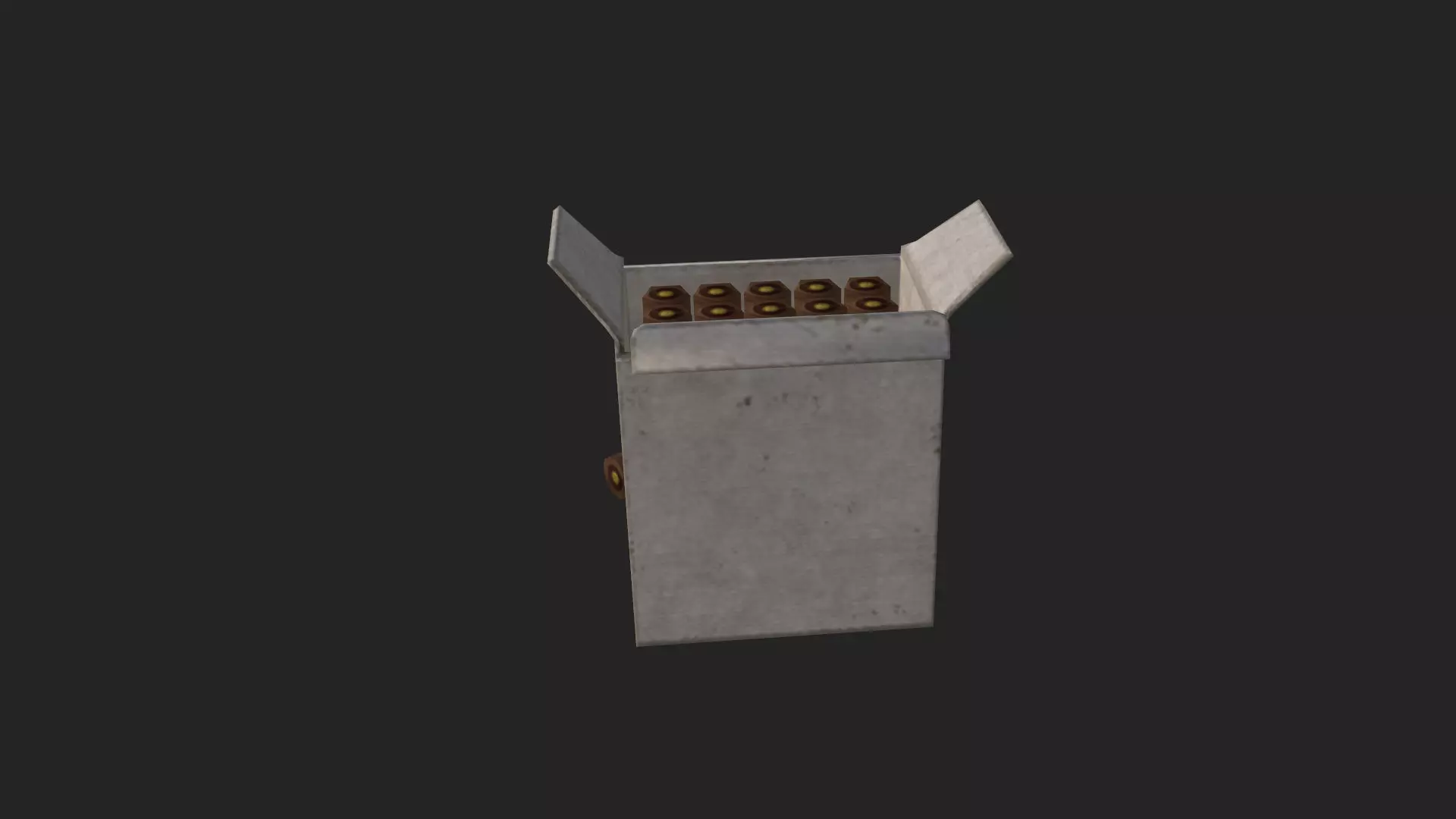 Bullet Model 003 Low-poly 3D model_6
