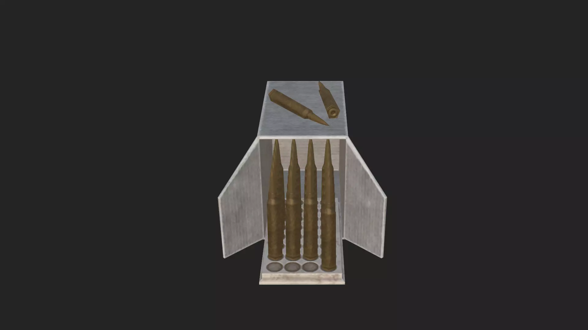 Bullet Model 004 Low-poly 3D model_1