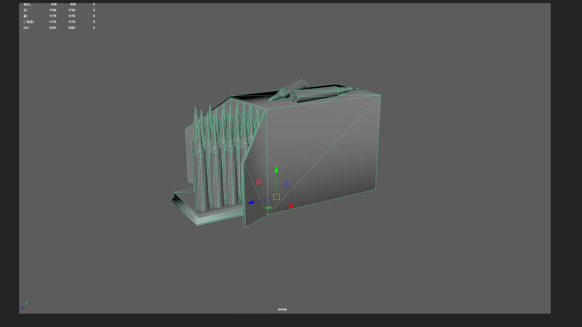 Bullet Model 004 Low-poly 3D model_12