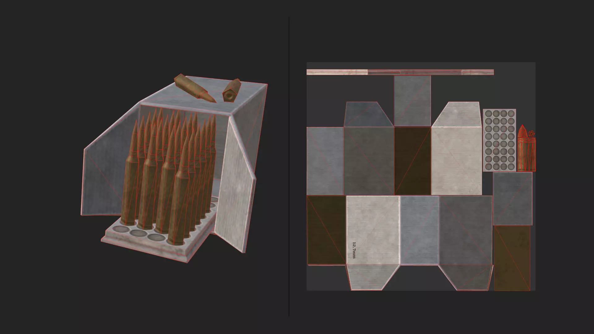 Bullet Model 004 Low-poly 3D model_11