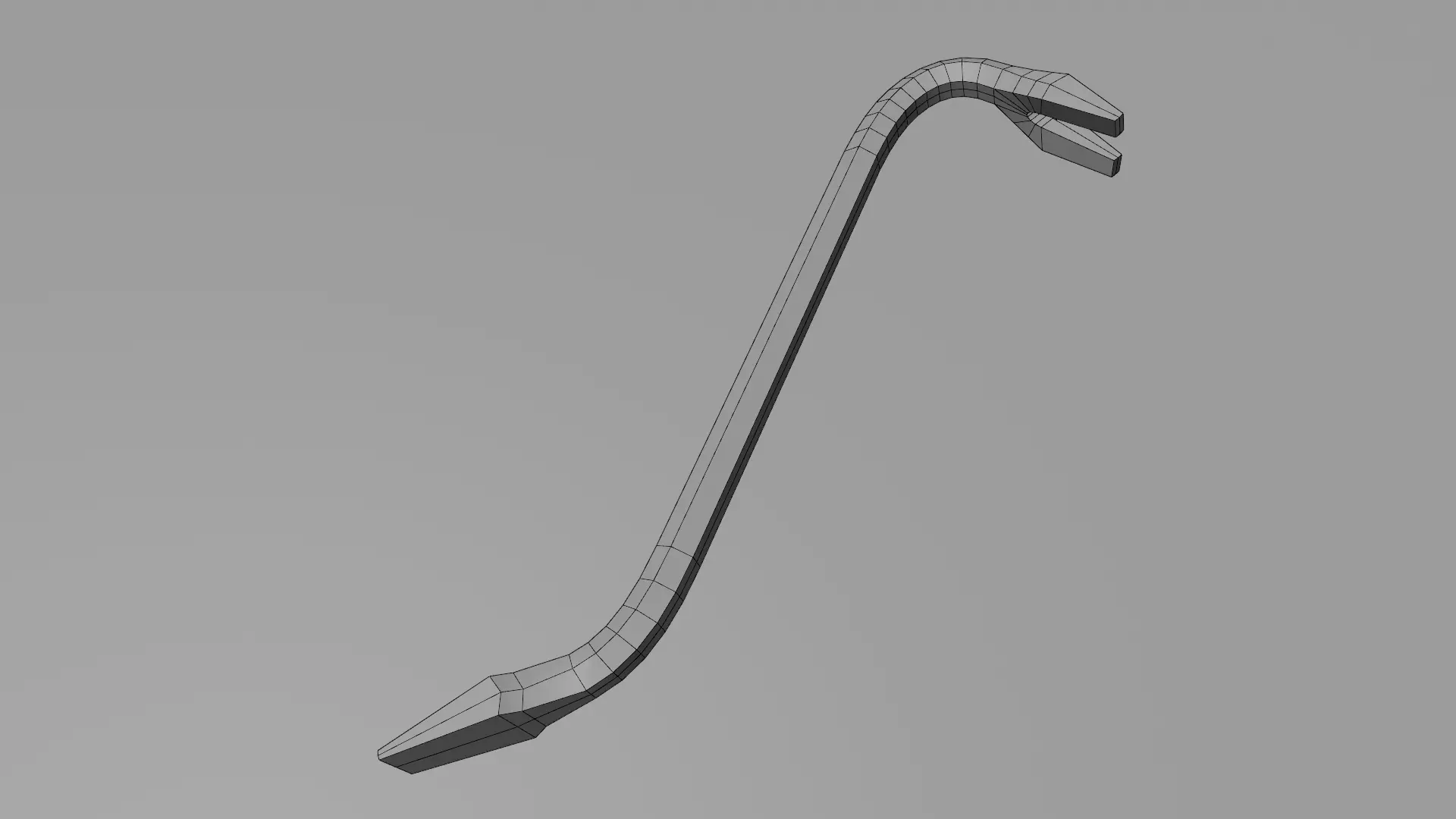 Low Poly Melee Weapon Pack  Optimized Topology Low-poly 3D model_13