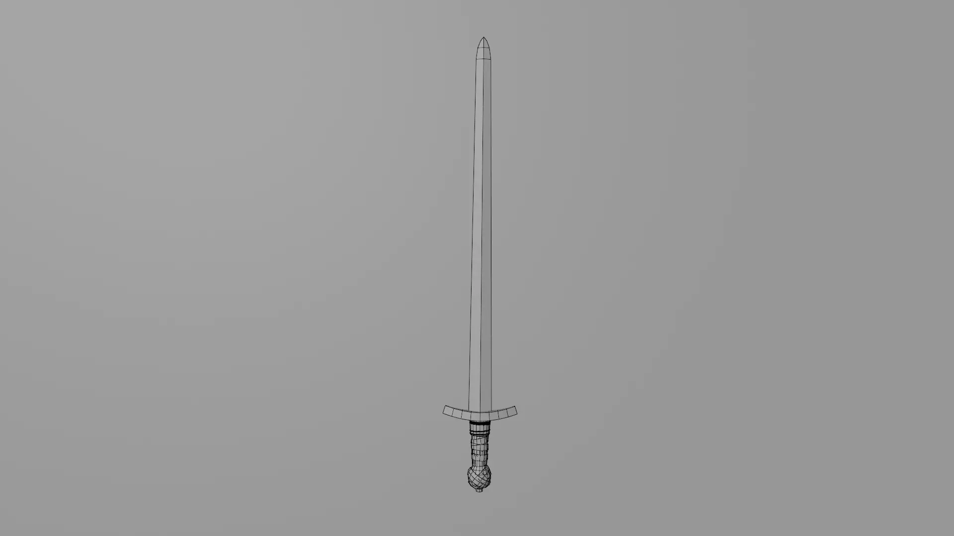 Low Poly Melee Weapon Pack  Optimized Topology Low-poly 3D model_30