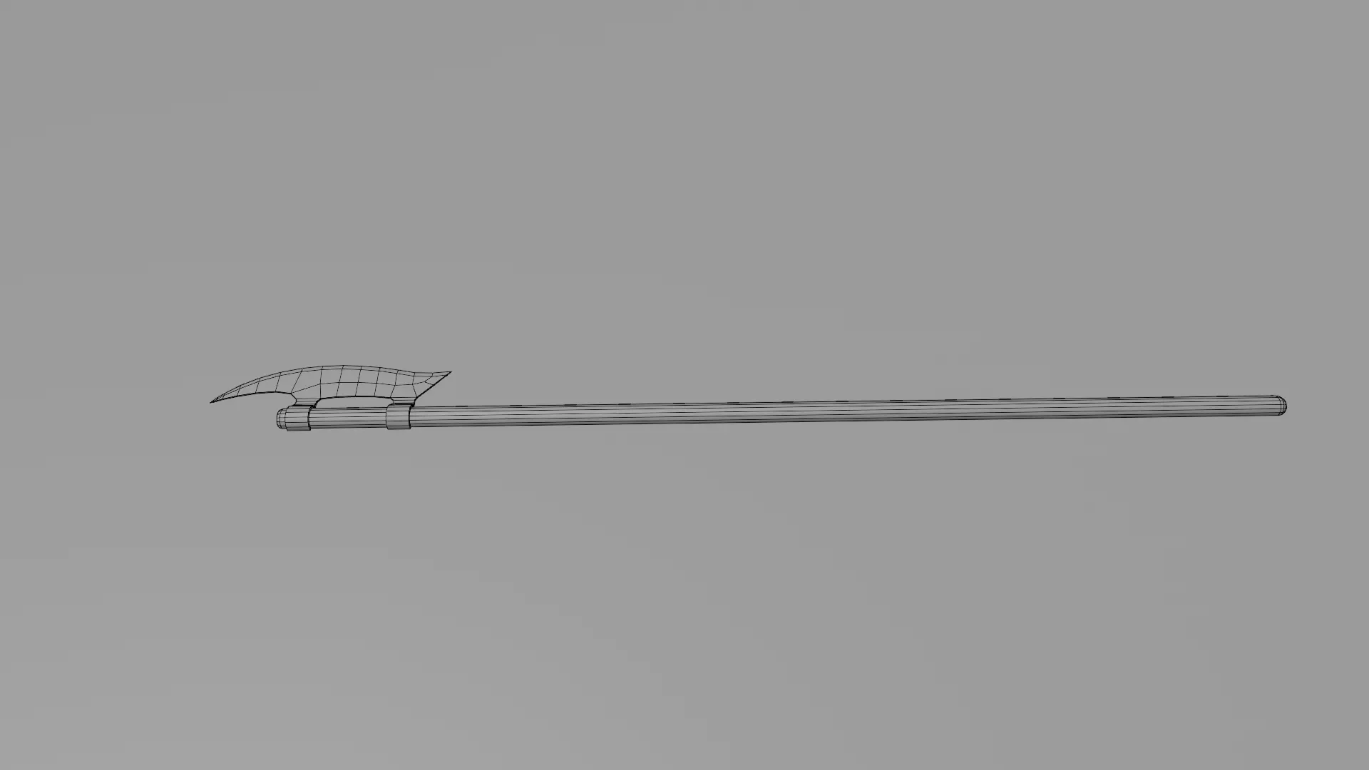 Low Poly Melee Weapon Pack  Optimized Topology Low-poly 3D model_18