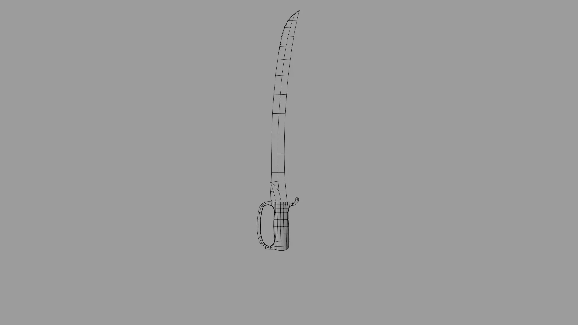 Low Poly Melee Weapon Pack  Optimized Topology Low-poly 3D model_26