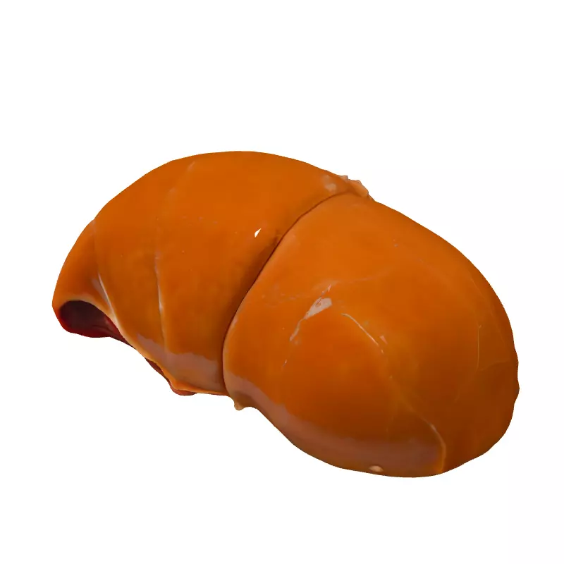 Realistic Glazed Ham 3D Model Low-poly 3D model_2