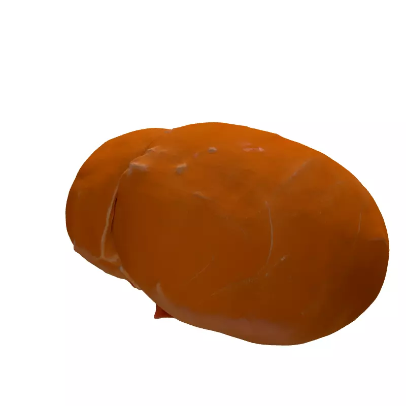 Realistic Glazed Ham 3D Model Low-poly 3D model_6