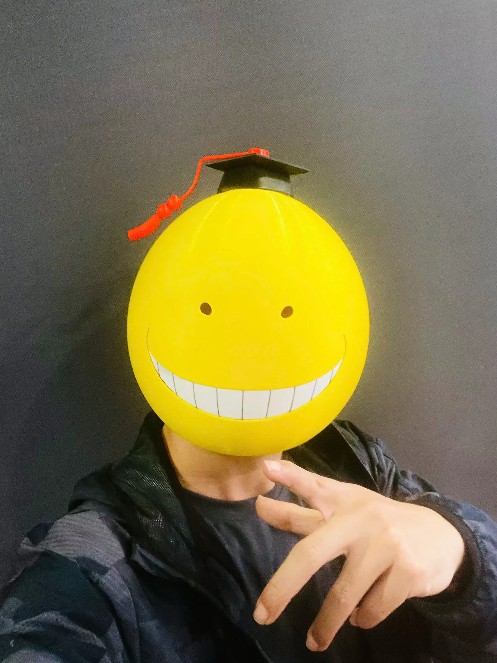 Korosensei Mask Cosplay - Assasination Classroom Anime 3D print model_3