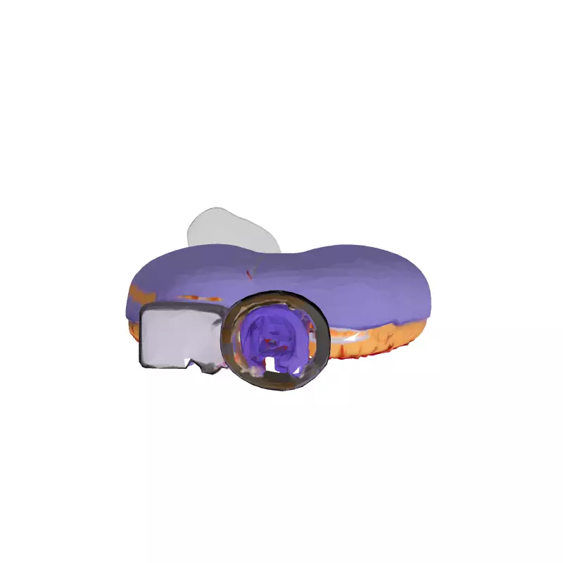 3D Human Lungs Model Low-poly 3D model_8