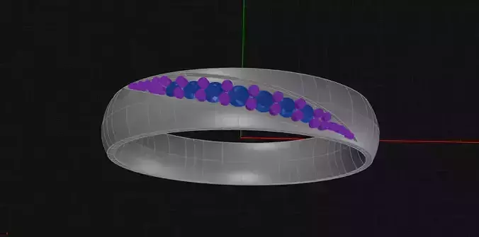 28 Prong Diamond Wedding Ring