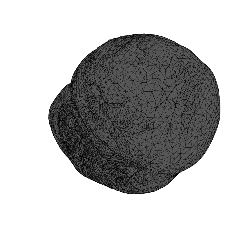 Realistic Human Spleen 3D Model Low-poly 3D model_9