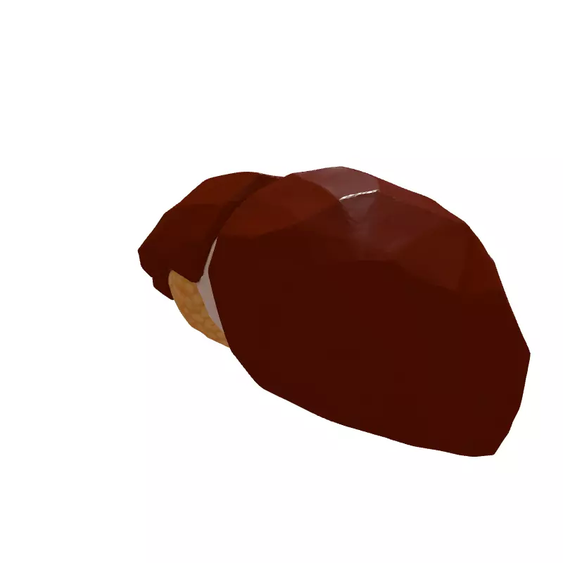 Low Poly Human Liver 3D Model Low-poly 3D model_6