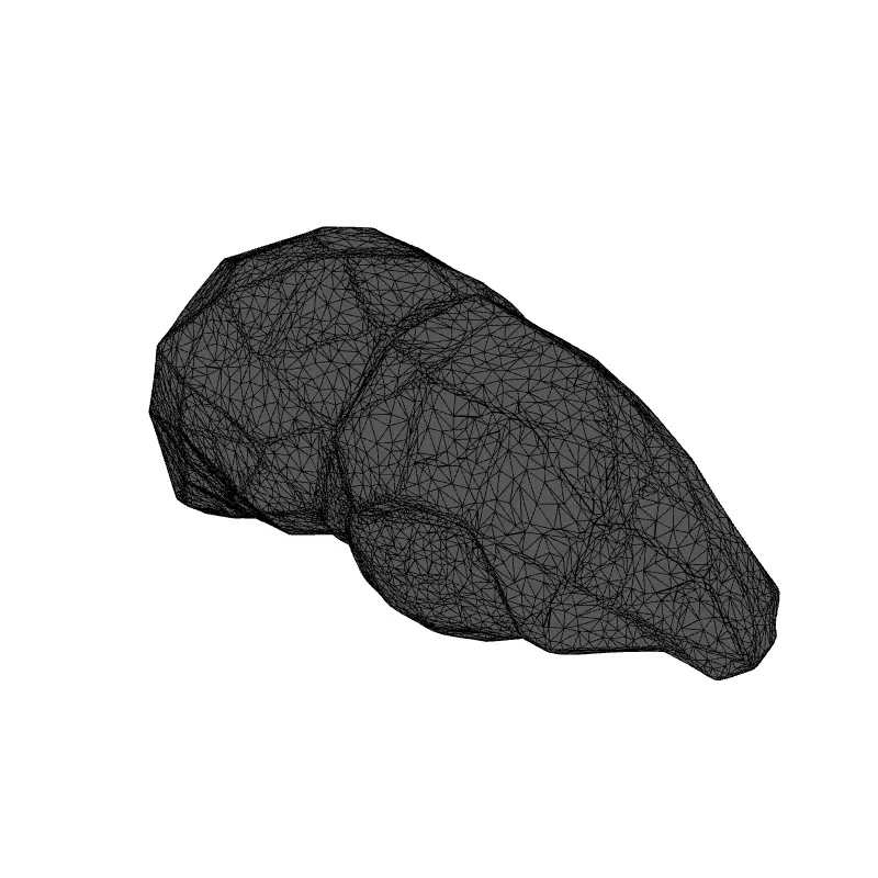 Low Poly Human Liver 3D Model Low-poly 3D model_9