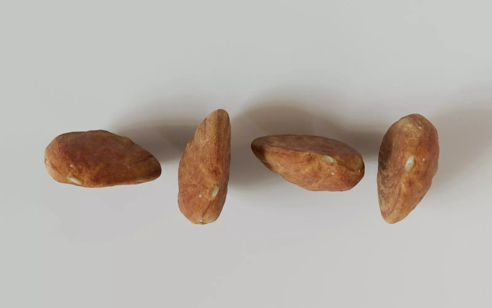 Almond 3D Model 3D model_4