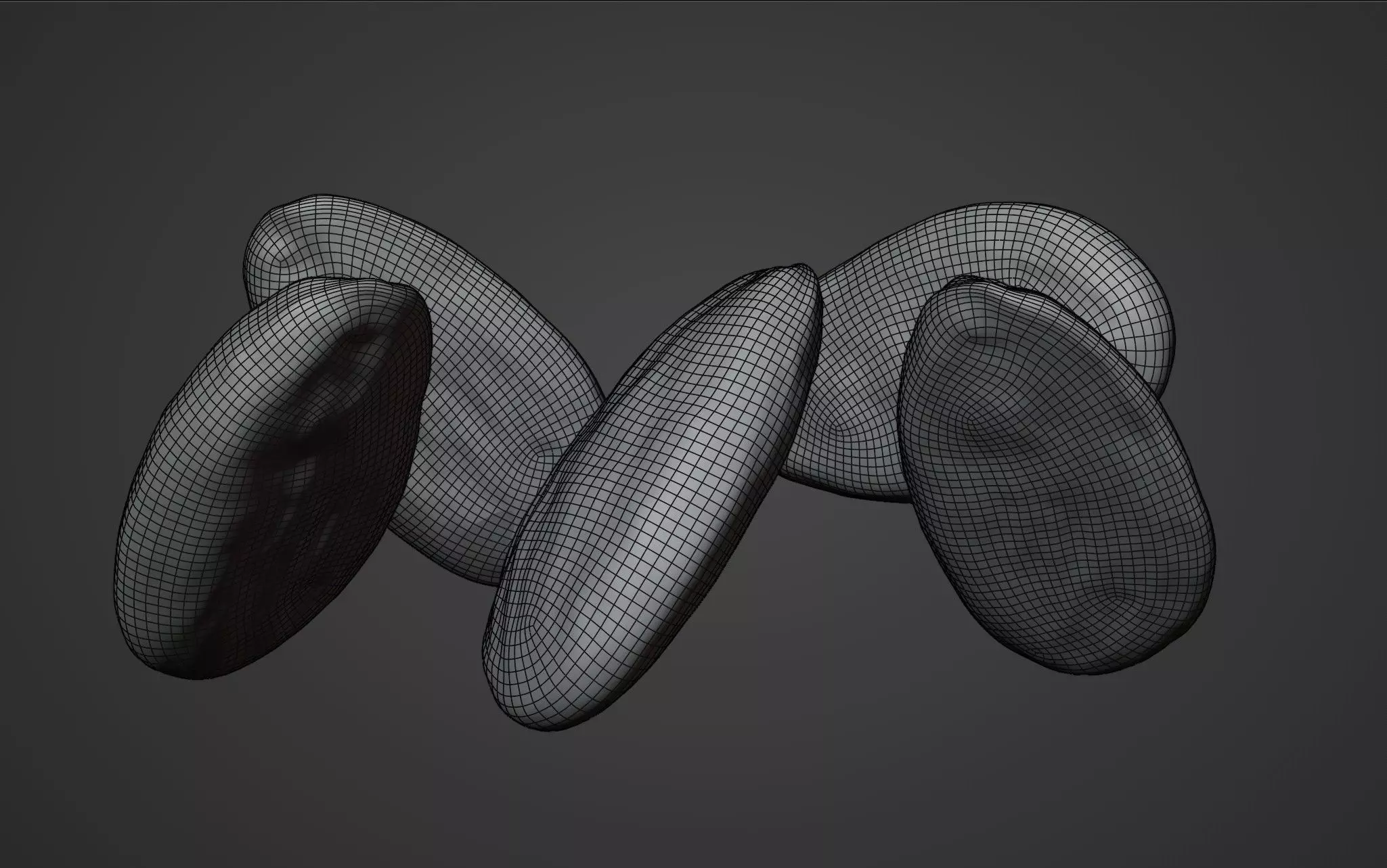 Almond 3D Model 3D model_14