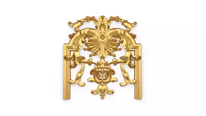 carved classic decorative ornament cnc 3d printing stl 34