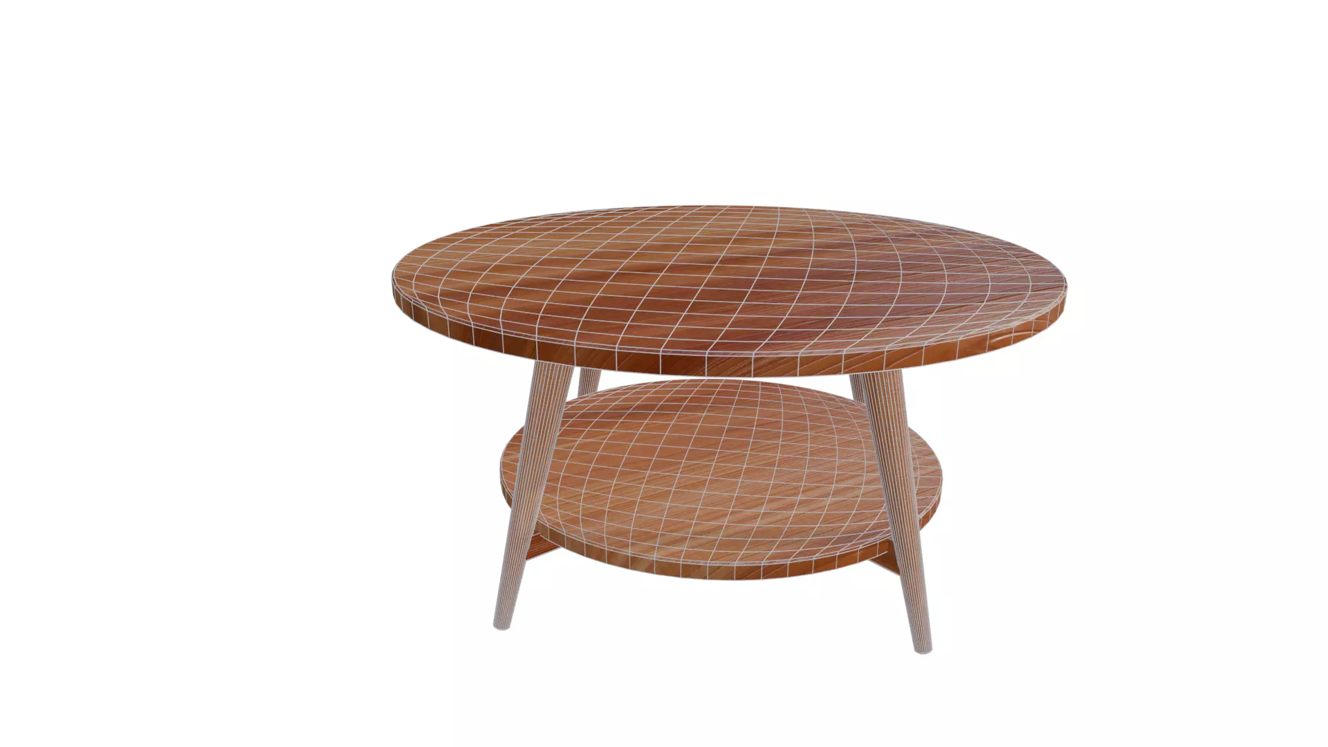 PBR Modern Center Table Furniture Pack Low-poly 3D model_2