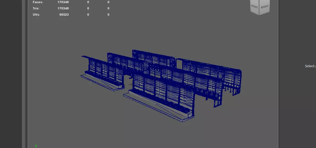 Soccer Bench  3D model_15