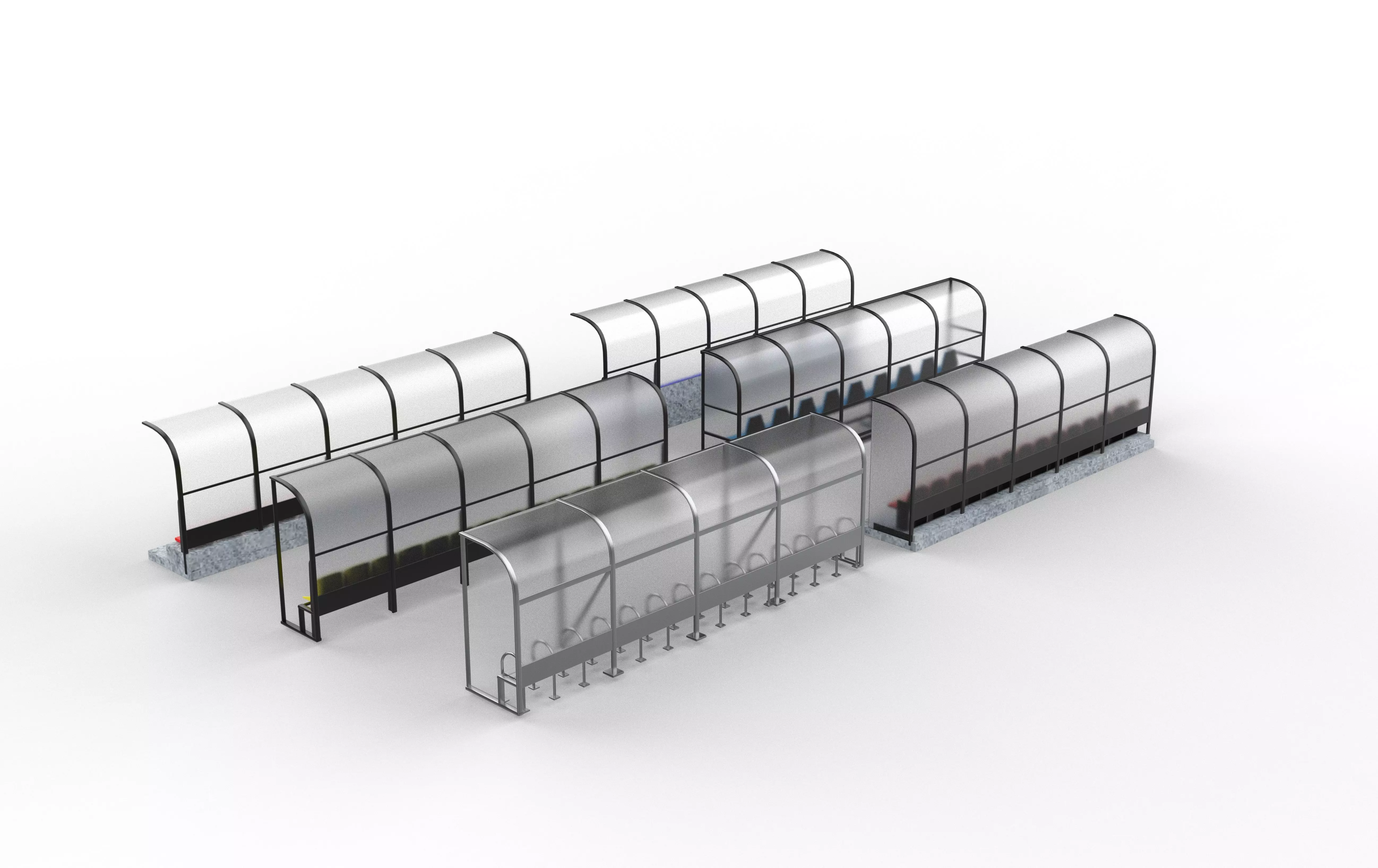 Soccer Bench  3D model_6
