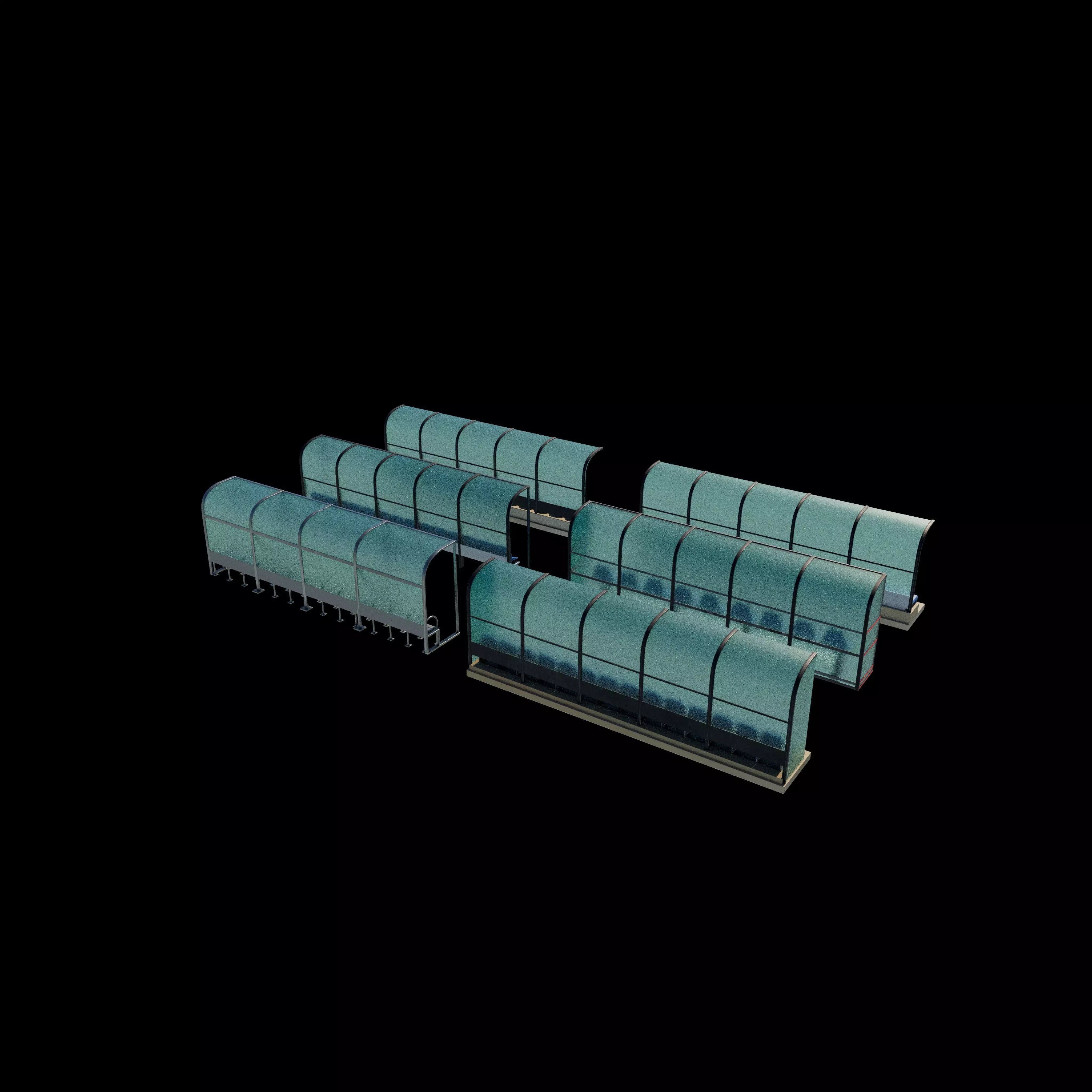 Soccer Bench  3D model_12