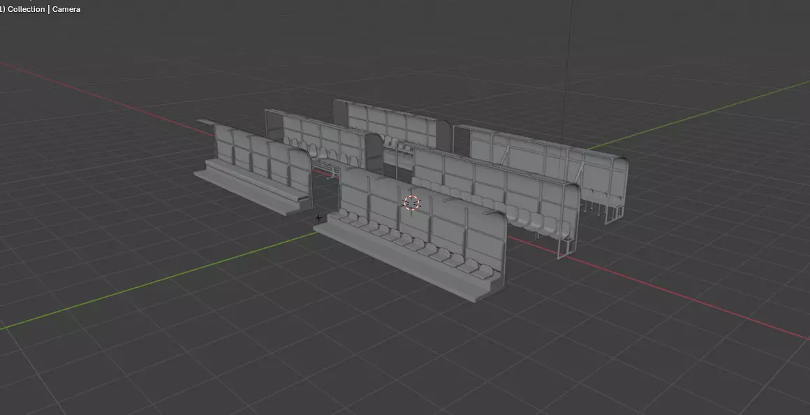 Soccer Bench  3D model_17