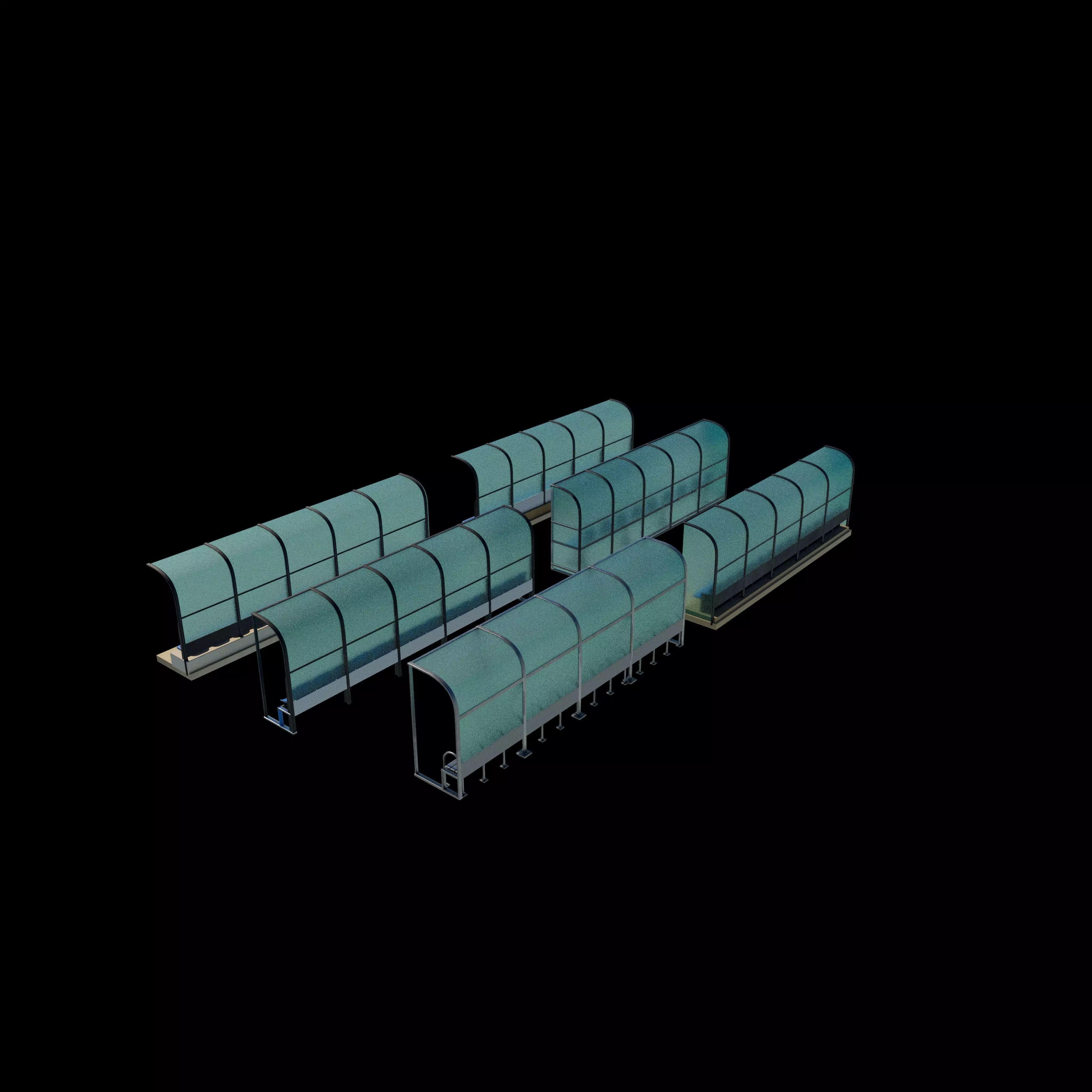 Soccer Bench  3D model_10