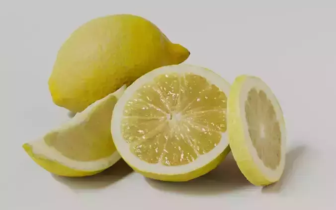 Lemon 3D Model 3D model 5
