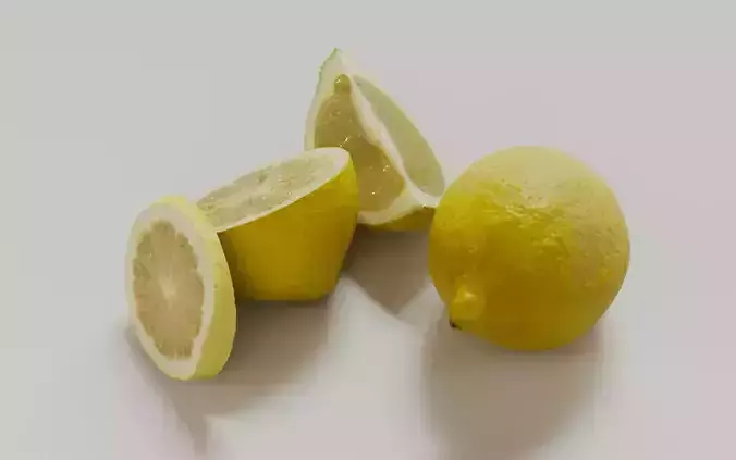 Lemon 3D Model 3D model 6
