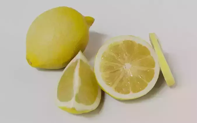 Lemon 3D Model 3D model 3