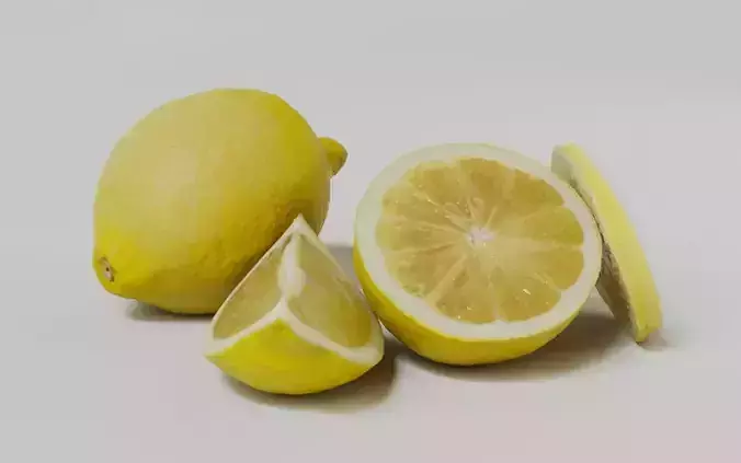 Lemon 3D Model 3D model