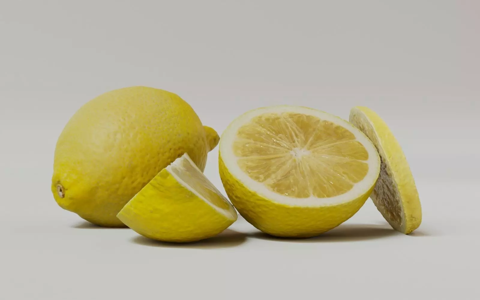 Lemon 3D Model 3D model_1