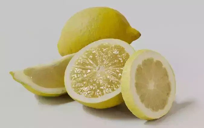 Lemon 3D Model 3D model 4