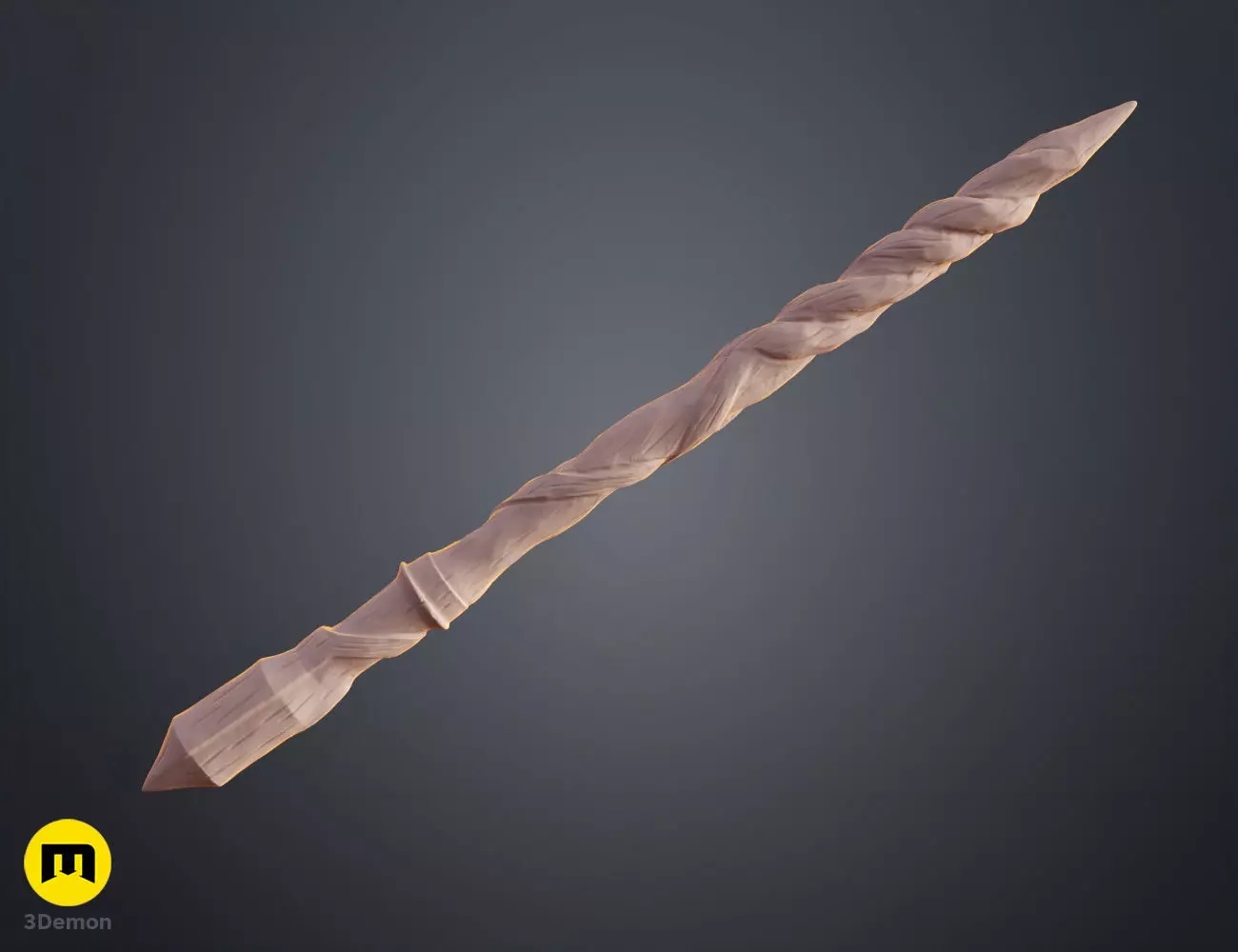 Goncalo Flores wand 3D print model_2