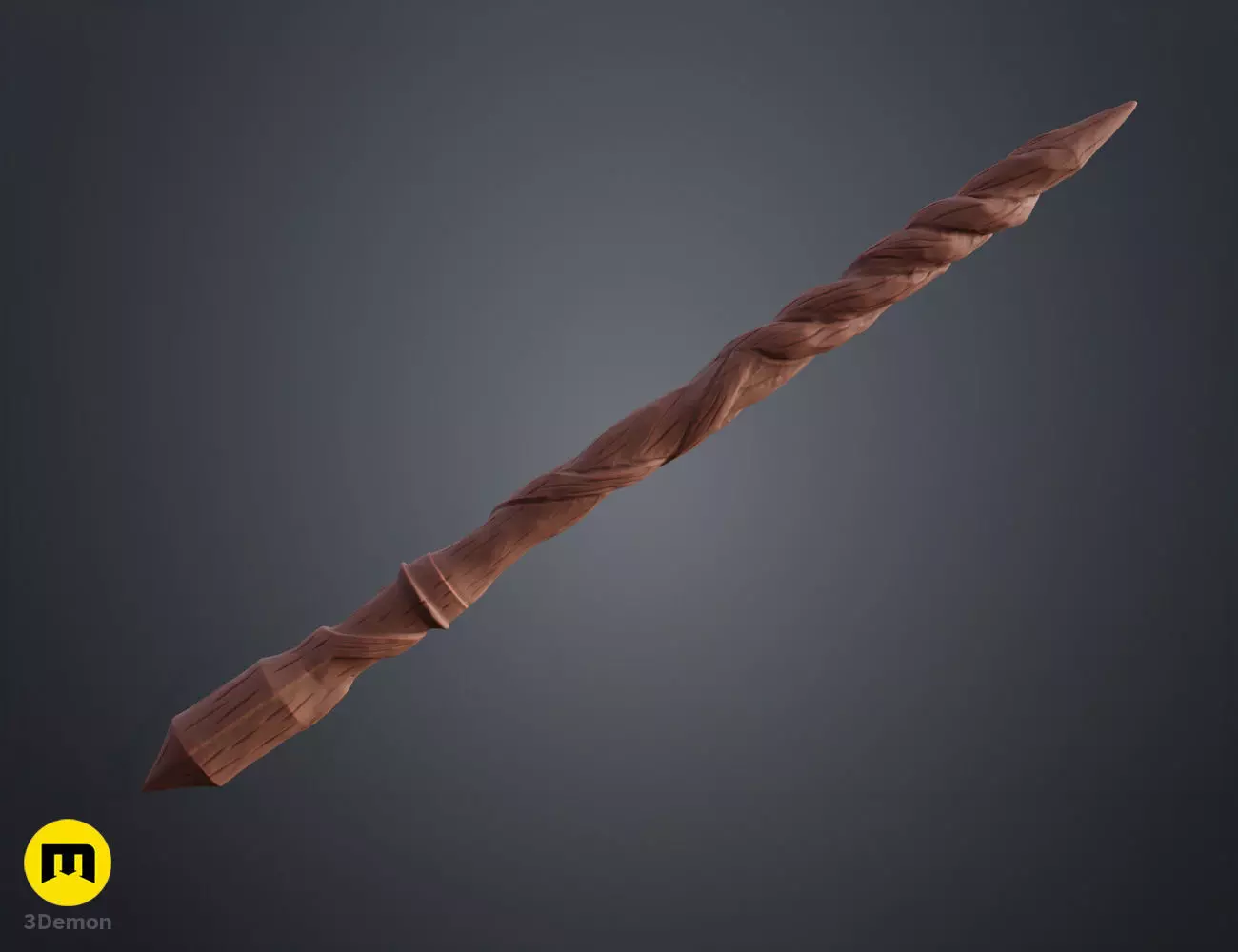 Goncalo Flores wand 3D print model_0