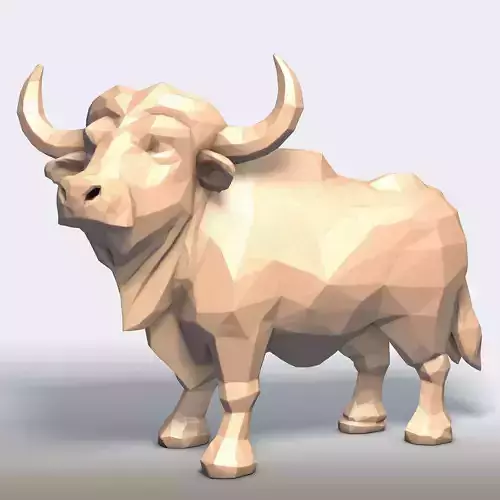 Yak Low Poly