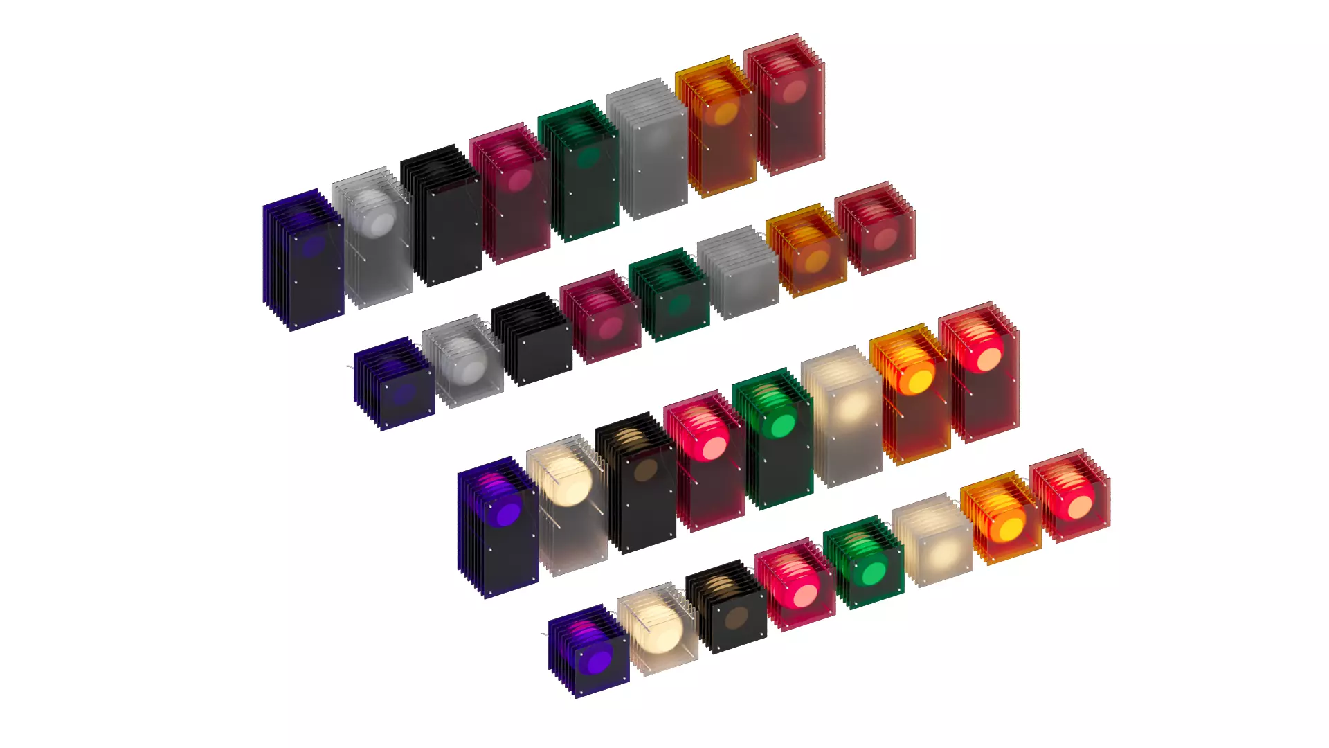 Lop Lamp Corona Vray 3D model_4